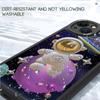 Astronaut Space Pattern PU Leather Full Lens Protect Soft Phone Case for Huawei Honor Infinix iPhone Vivo