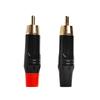 4/10/20pcs Gold RCA Phono Plugs - Coaxial AV Audio Video Solder Connector for Speaker PC