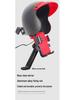 Electric Scooter Rain Protection Helmet with Phone Holder and Navigation for Delivery Riders