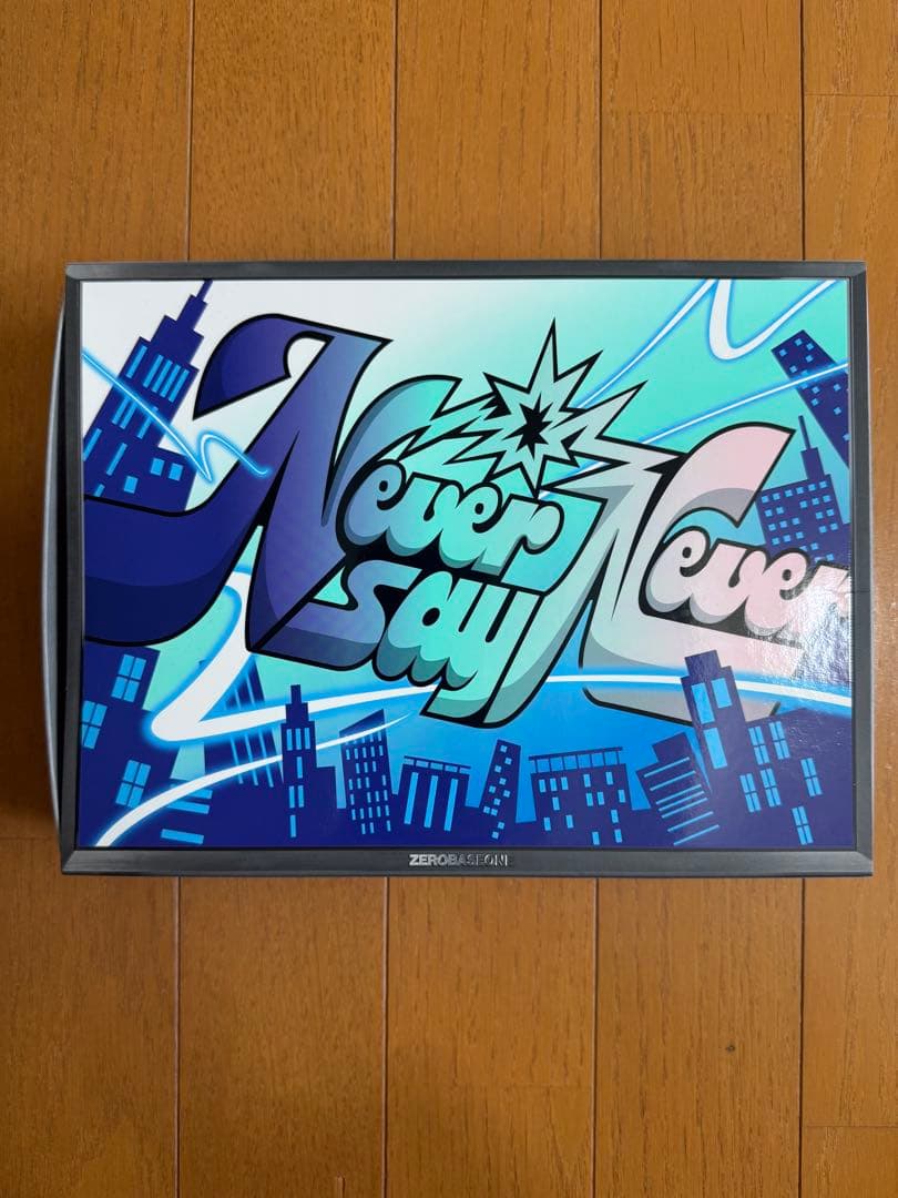 

[USED] ZebeOne 1st full album NEVER SAY NEVER