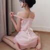 Sexy lingerie little maid sexy sweet suspender skirt cosplay maid pure