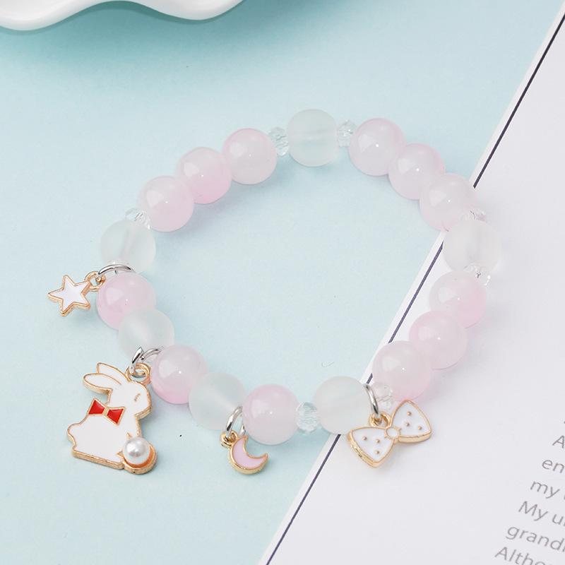 2023 Korean Style Temperament Cute Cinnamoroll Crystal Beaded Bracelet for Women