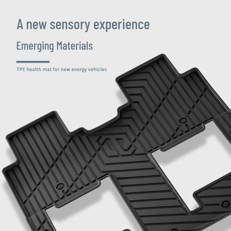 Dedicated TPE Floor and Trunk Mats for 2024-2026 Leapmotor C16, Wear-Resistant and Vehicle-Specific.