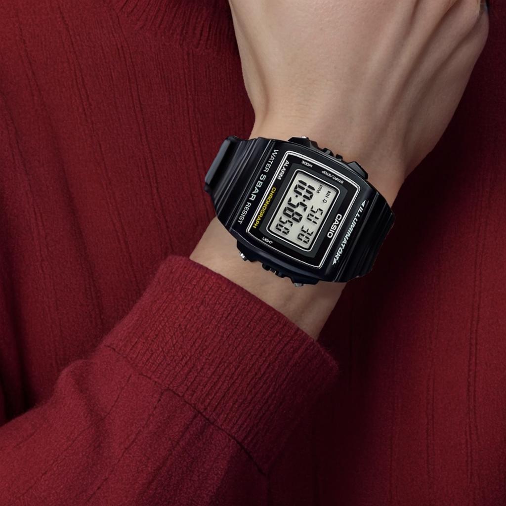 CASIO Men Standard Series Black Watch W-215H-1AJH W-215H-1AJH