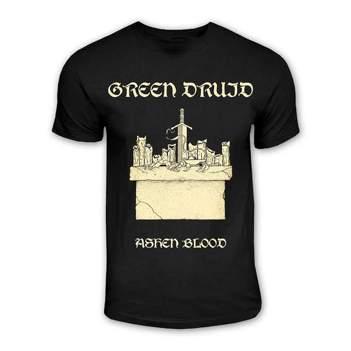 

Green Druid Ashen Blood Black Short Sleeve T-shirt - NEW S