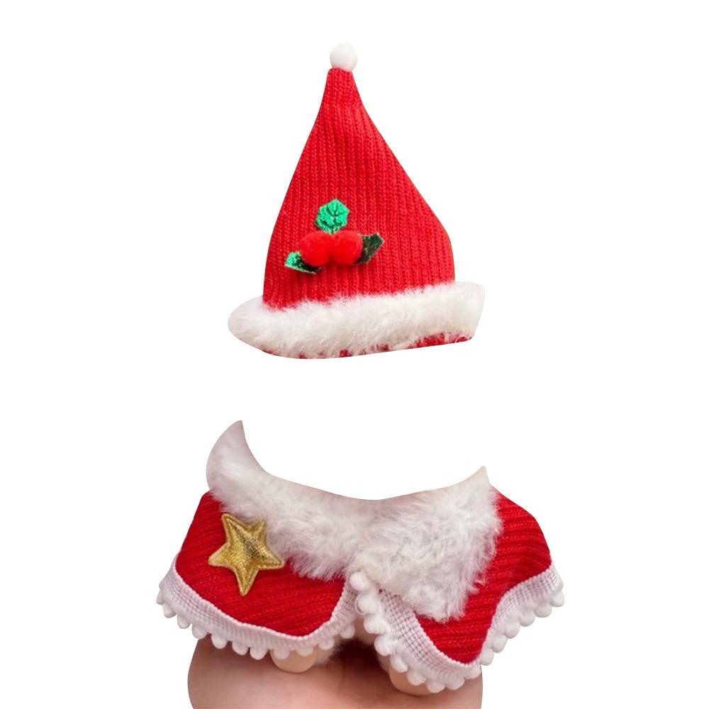 Scarf Christmas Attire Red Color Deer Costume New Skirt Overalls  Festive Occasions