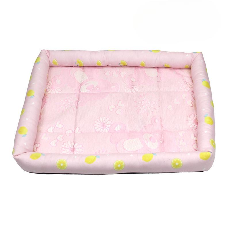 Summer Ice Silk Pet Mat Summer Doghouse Cat Nest Pet Nest Ice Silk Mat Pet Supplies Pet Mattress