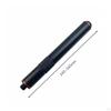 Aluminum Telescopic Handle Adjustable Extension Tube Lightweight Pole Black Standard
