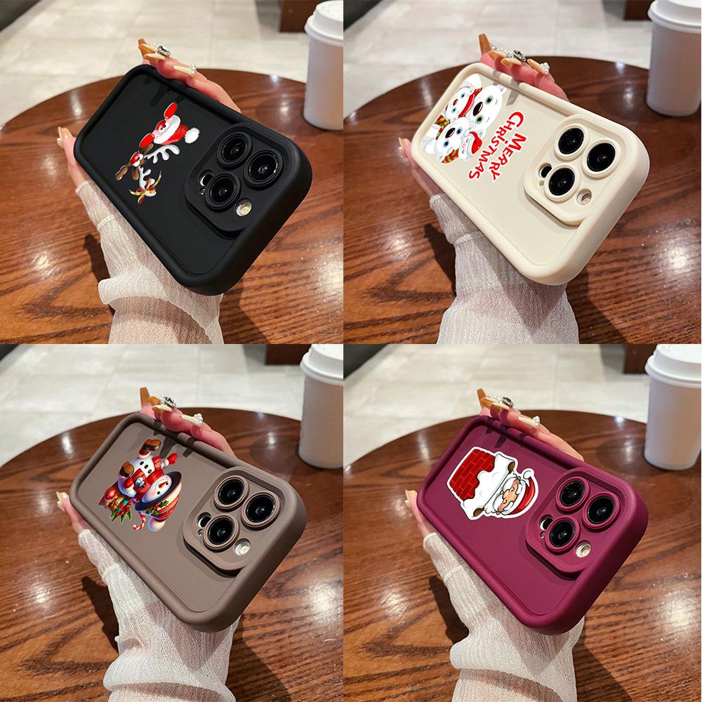 

N101 Merry Christmas art Soft Angel Eyes Phone Cases для Xiaomi 11 Lite 5G NE 14T 13T Redmi note 13 12 11 10 9 Pro 13C A3 Shockproof Cover Xiaomi 11 Lite/11 Lite 5G