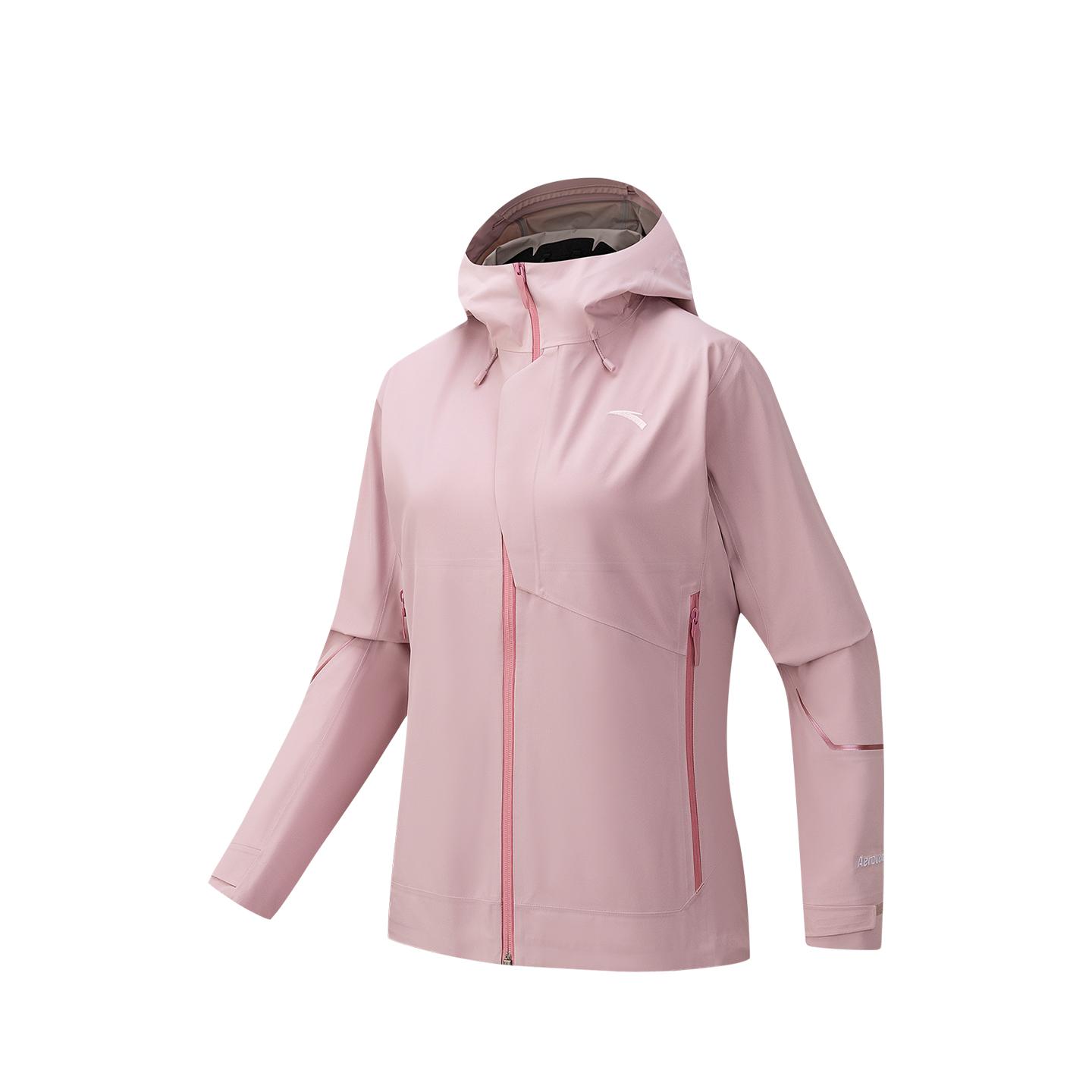 

Anta Training Series Hooded Sports Solid Color Casual Versatile Zipper Waterproof Breathable Jacket Women jackets 162617612-2 XL