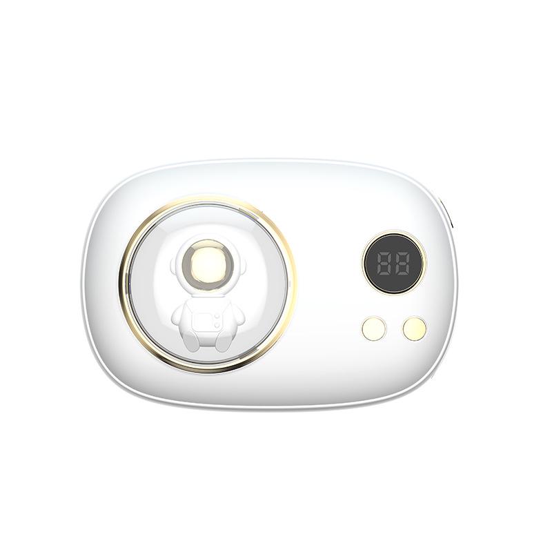 Mini USB Astronaut Hand Warmer - Portable USB Rechargeable 2-in-1 Hand Warmer and Night Light Gift