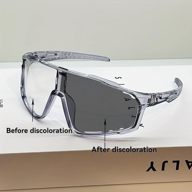 Cycling Glasses Photochromic Sunglasses Men Women Mountain Bike Road Eyewear  Bicycle Riding Outdoor Sports Hiking Goggles