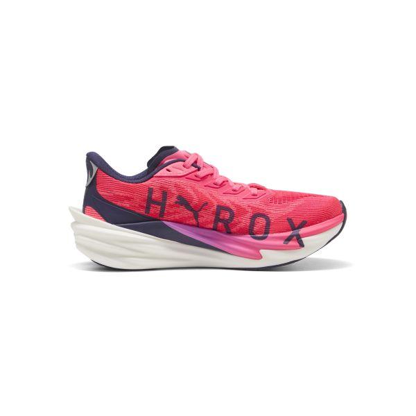 Puma Hyrox X  Deviate Nitro 4 Comfortable Lightweight Non-Slip Breathable Rebound Running Shoes Women sneaker Light-Pink 312905-01