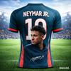 Vente Chaude d'Été Neymar T-shirt Imprimé 3D pour Fan de Football Enfants Décontracté Match de Football Entraînement Respirant Maillot de Sport Vêtement Haut