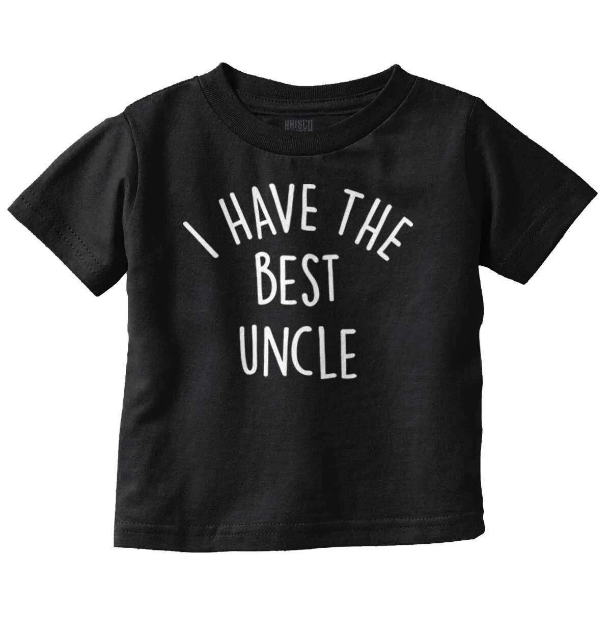 Best Uncle Cool Niece Nephew Birthday Shower Toddler Boy Girl Youth T Shirt Tee S