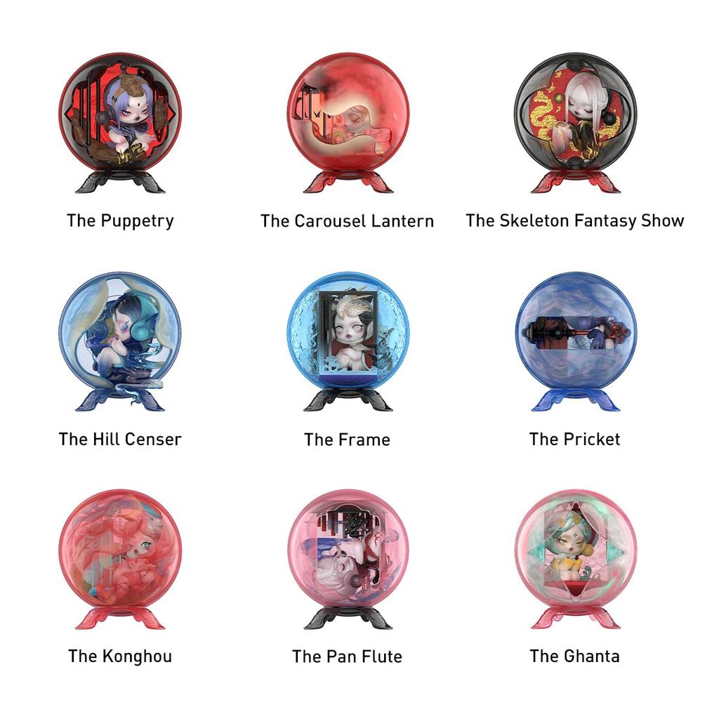 POP MART SKULLPANDA The Mirage Series Pop Mart Gachapon Blind Box Figure Plastic Model Premium Toy PVC Soft Vinyl Original Character Birthday Gift [3