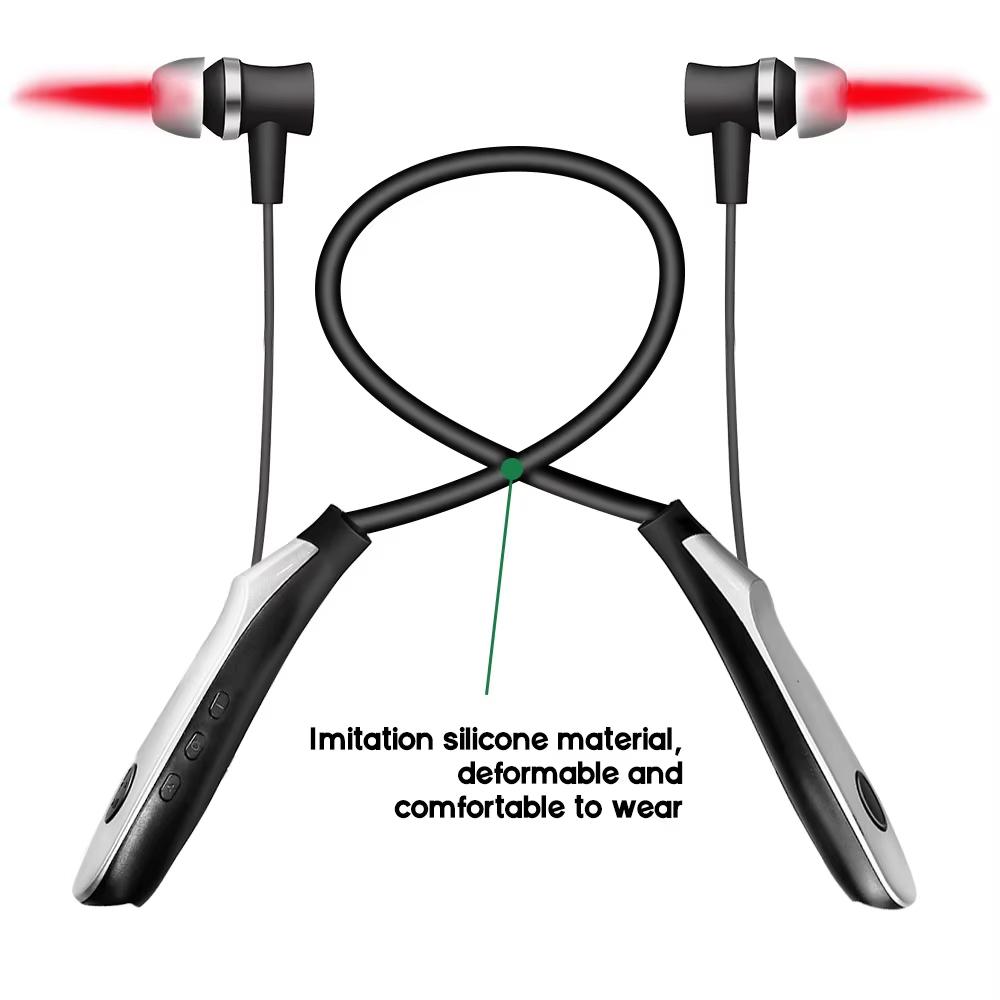 Portable Hanging Red Light Ear Device 650nm - LLLT Earplugs for Multi-Area Comfort Support