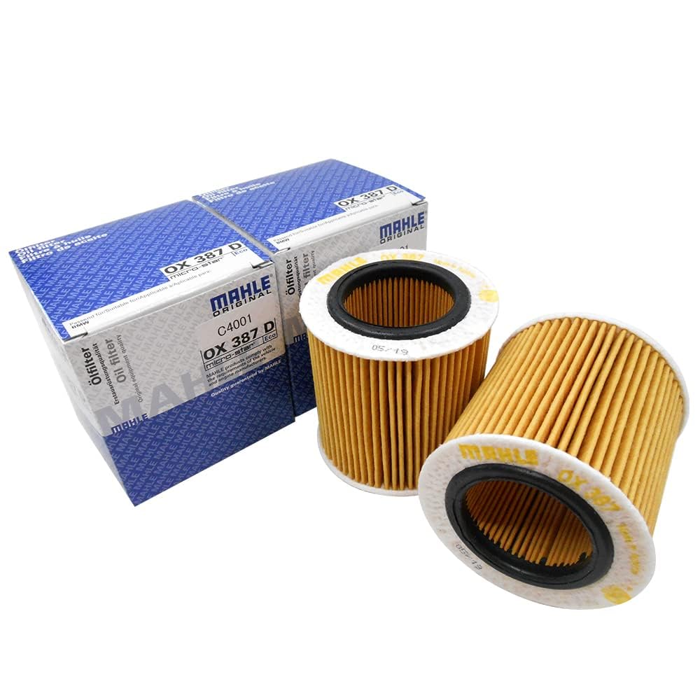 

BMW MAHLE Фильтрующий элемент 1 Серия 2 Серия 3 Серия 4 Серия 04 Set of 2