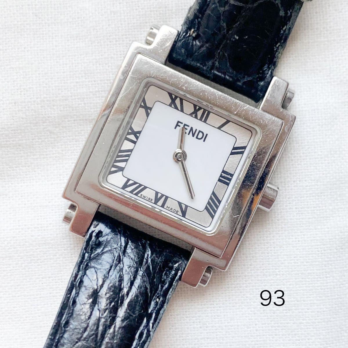 Used [Working Item] FENDI 6000L Ladies Watch 93 Quartz