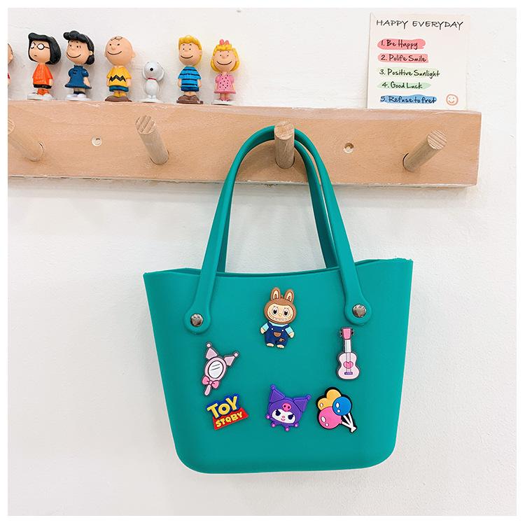School Bag New Children's Handbag Girl Love Foreign Style Snack Bag Trendy Versatile Vegetable Basket Bag