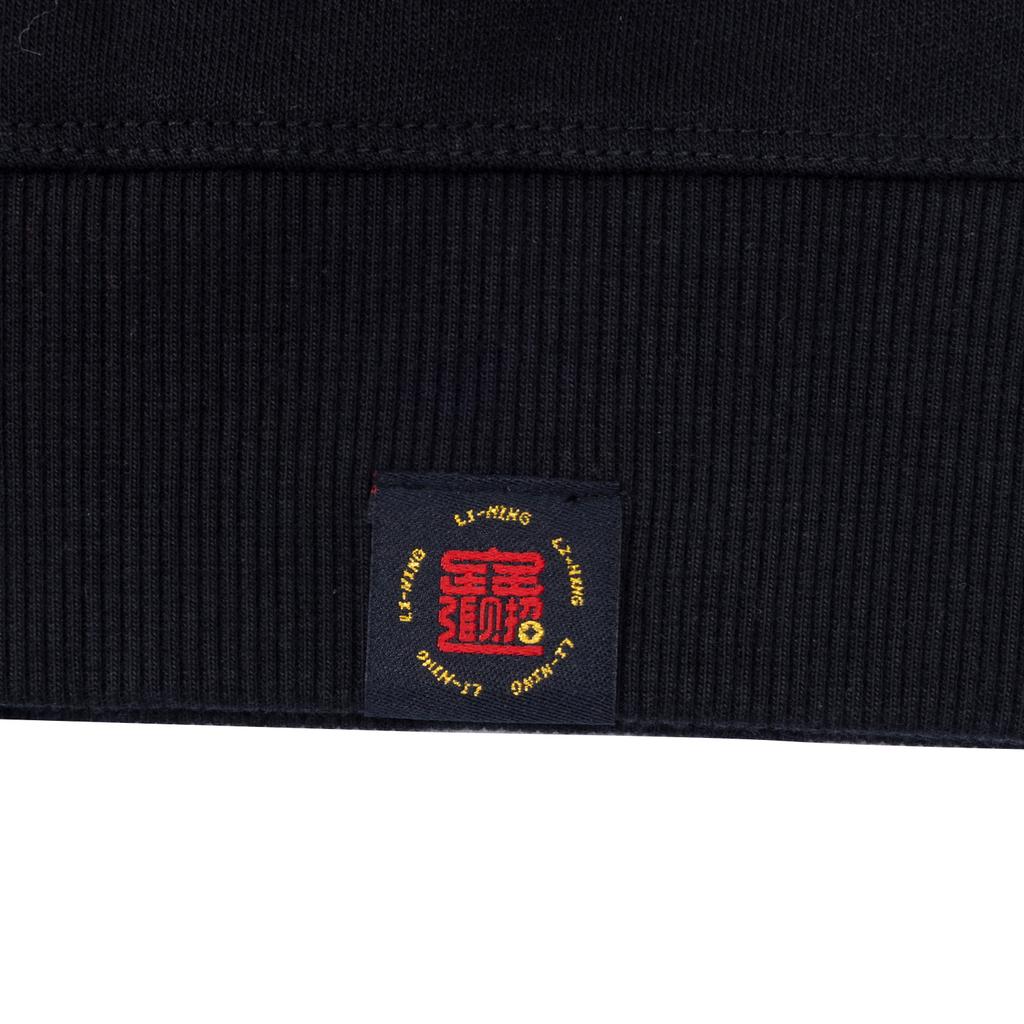 Li-Ning Casual Comfortable Versatile Hoodie Men Hoodies Black AWDV813-2