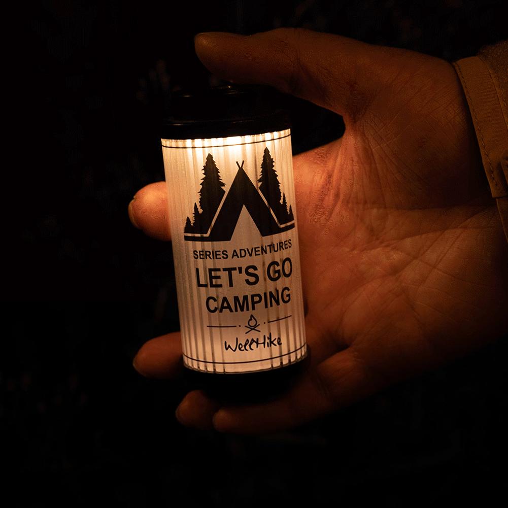 LED Outdoor Camping Light with Magnetic Base Super Bright Lantern 4500mAh Handheld Emergency Light for Outdoor Camping Hiking