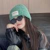Versatile Face-showing Small Woolen Hat Korean Style Autumn and Winter Soft Girl Fashion Hat Boys and Girls Thickened Windproof Warm Knitted Hat