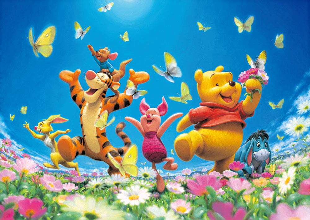 300-piece Jigsaw Puzzle Winnie the Pooh: Happiness Has Bloomed (30.5x43cm)