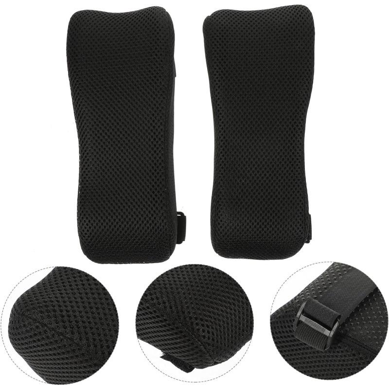 Chair Armrest Pads Armrest Covers Elbow Pads Comfortable Support Chair Elbow Pads  Adjustable Straps Suitable for Office Chairs