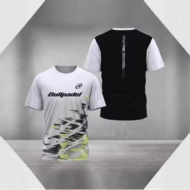 Essenziale per l'atletica! Maglietta a maniche corte Bullpadel per Padel.
