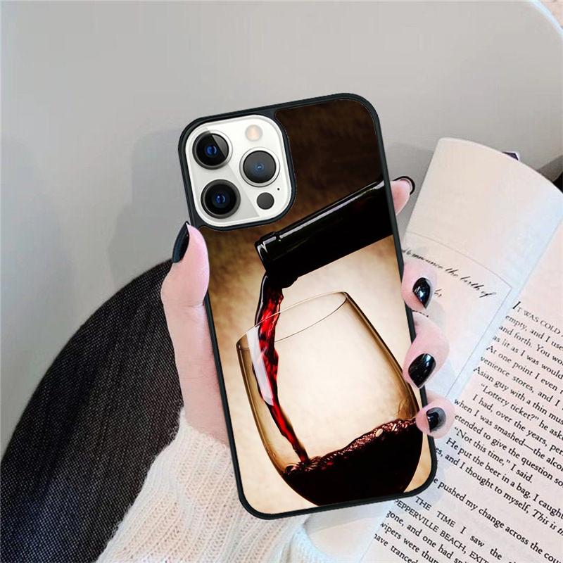 

Drink Beer Red Wine Mobile Phone Case Cover For iPhone 17 Air 15 16 16e 13 14 12 11 Pro Max Coque For Apple Plus fundas iPhone 11pro max