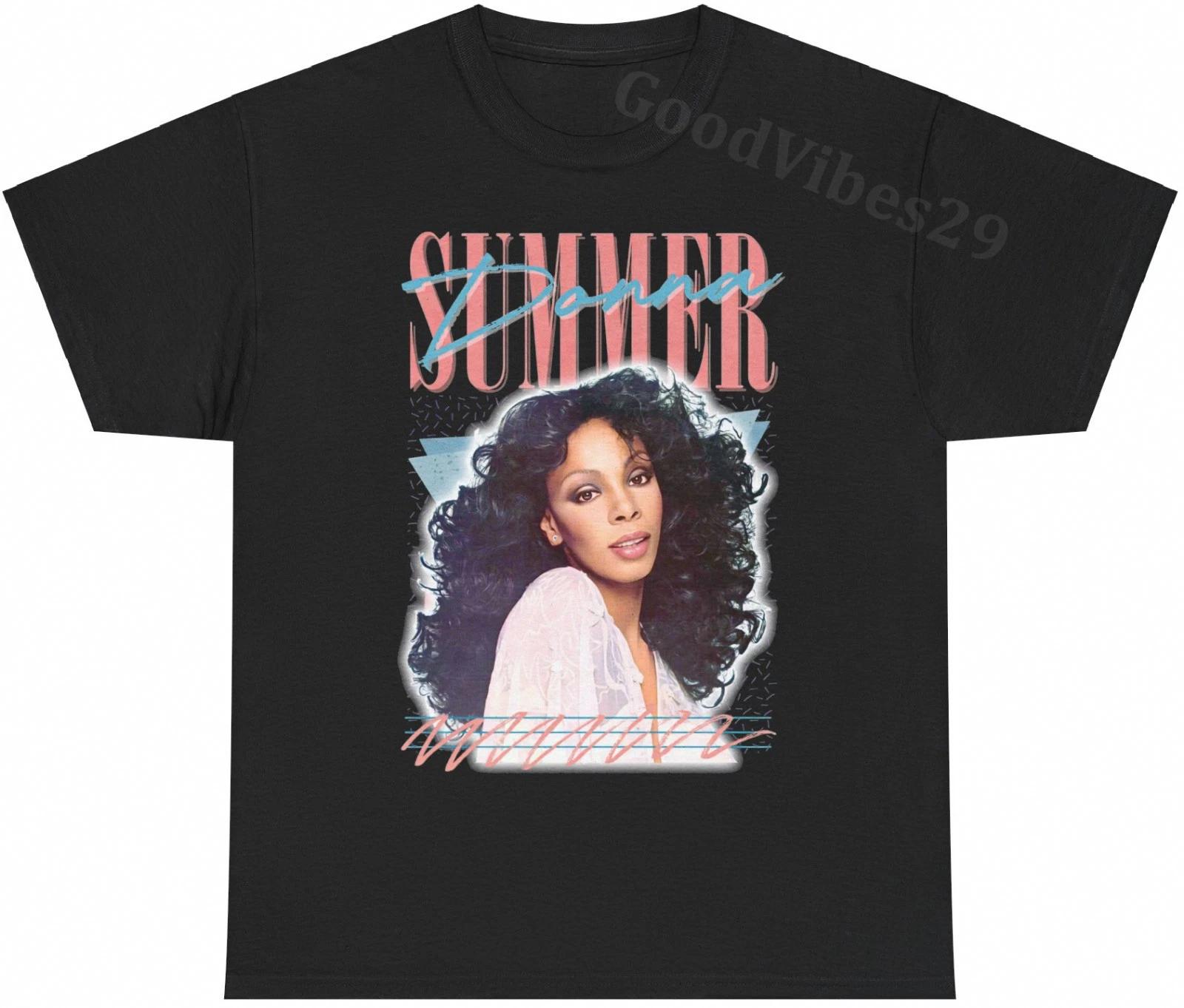 Donna Summer Tribute 70s Disco Music Vintage Gift T-Shirt S-5XL Men Women Unisex L