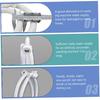 Gatuida Automatic Washer Water Supply Long Washer Drain Hose 6-point Interface Water Inlet Hose