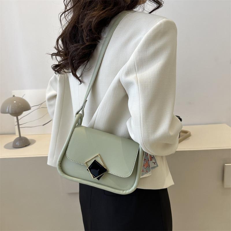 Stylish And Trendy Pu Leather Crossbody Bag 2023 Summer Fashion Small Shoulder Bag For Women