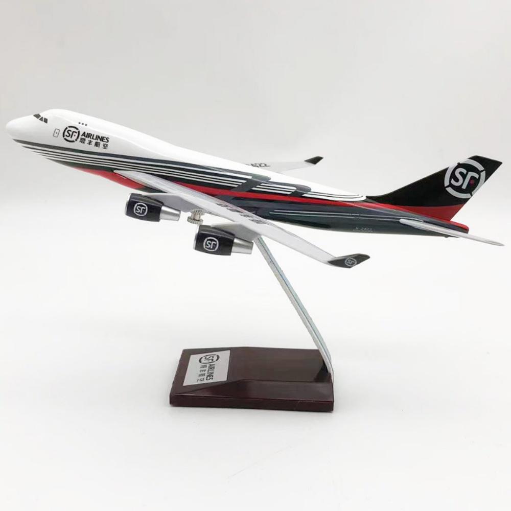 1/300 Scale Planes 24cm B747 SF Express Cargo Airways Alloy Diecast Airplane Toy Collectible Aircraft Model Gift With Stand
