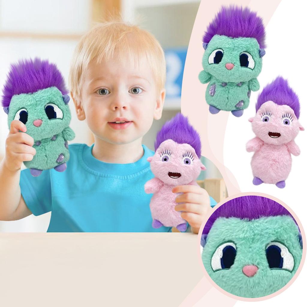 2pcs Stuffed Spirit Animal Toy Collectible Kawaii Plushies Doll Unique Gift For Boys And Girls