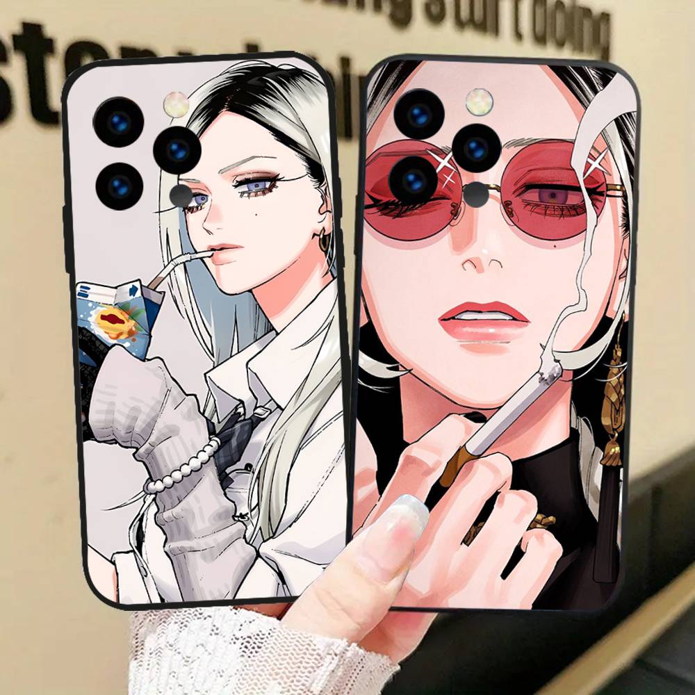 Tao S-Saotome Manga G-Gokurakugai Phone Case For IPhone 17 Air 16 15 14 13 Pro Max 11 12 Black Silicone Cover