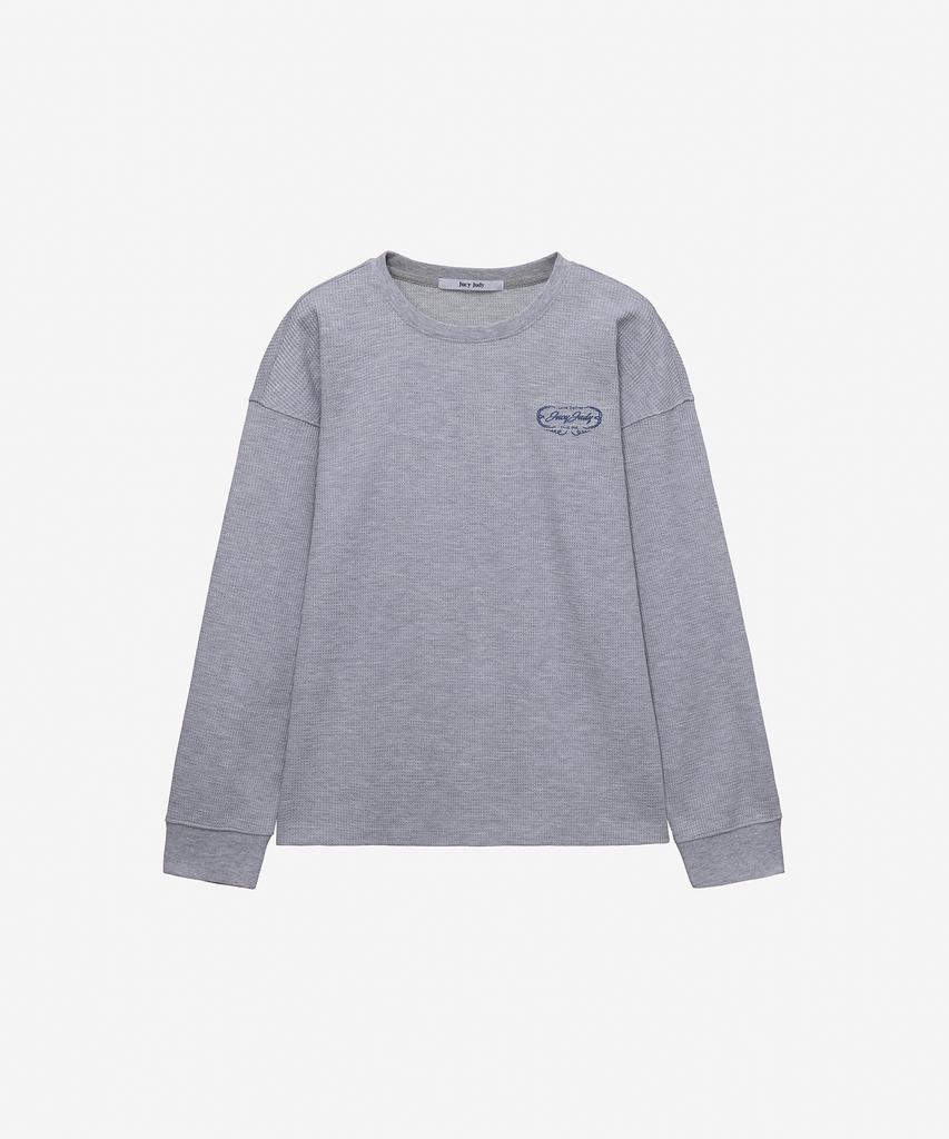 JUCYJUDY Semi-Oversized Waffle T-Shirt J1Ts020J