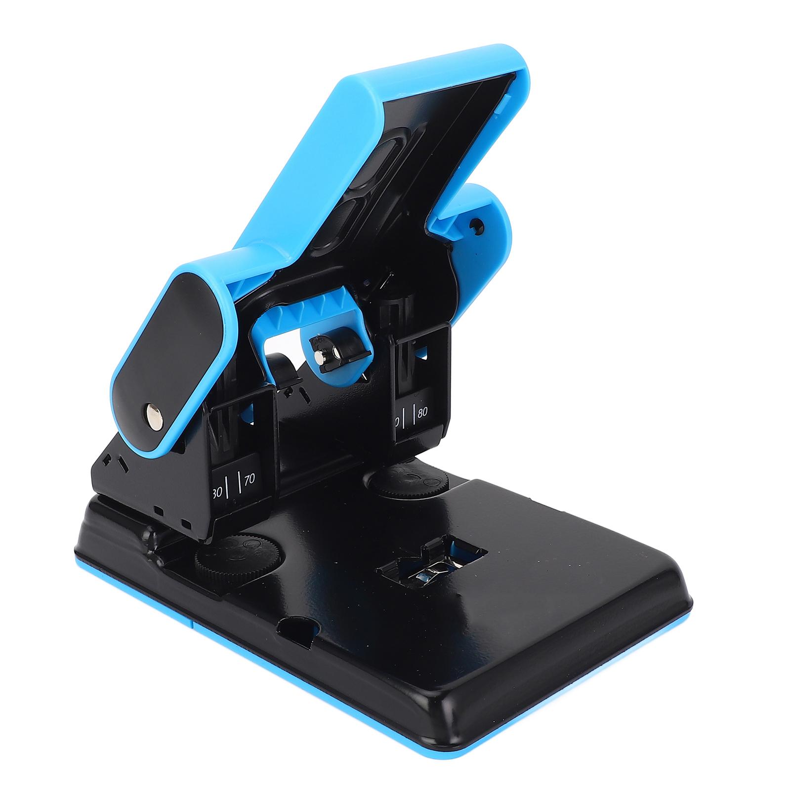 

Дырокол на 2 отверстия, вместимость 70 листов бумаги формата A4, расстояние между отверстиями 70 мм и 80 мм, дырокол на 2 отверстия для офиса, школы