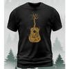 Fashionable New Forest Tree Pattern Men's Printed T-shirt Street Fashion Harajuku Round Neck Large Comfortable Short Sleeve
