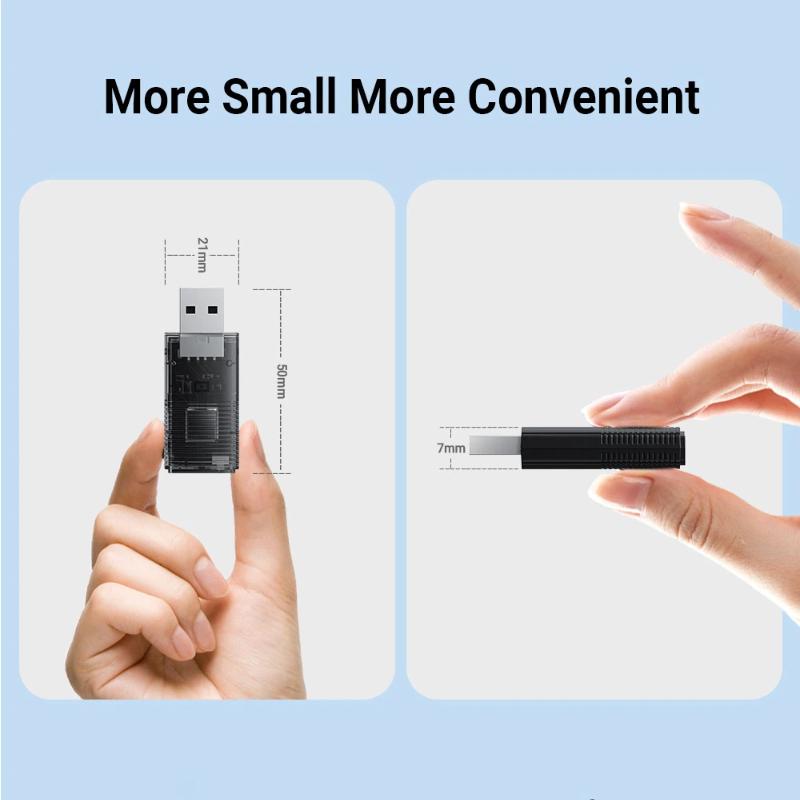 2-in-1 Mini Wireless CarPlay Adapter and Android Auto Wireless Adapter, Seamless Connection, Plug and Play