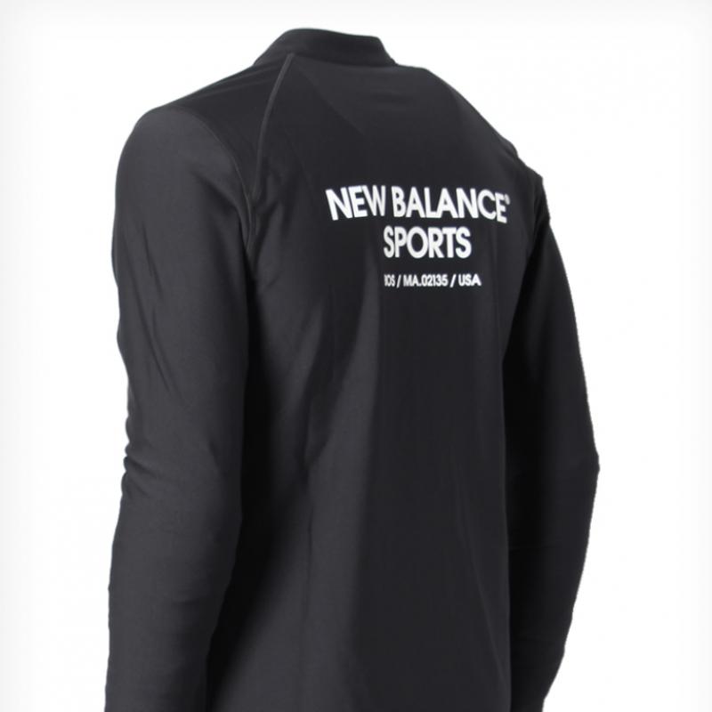 New Balance Uni Summer Zip Up Nbmdd32703 Rash Guard