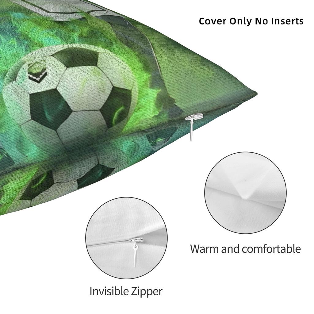 Blue Lock Bachira Yoichi Isagi Pillow Covers Cushion Cover Decorations Football Manga Throw Pillow Case Cover Sofa Multi Size