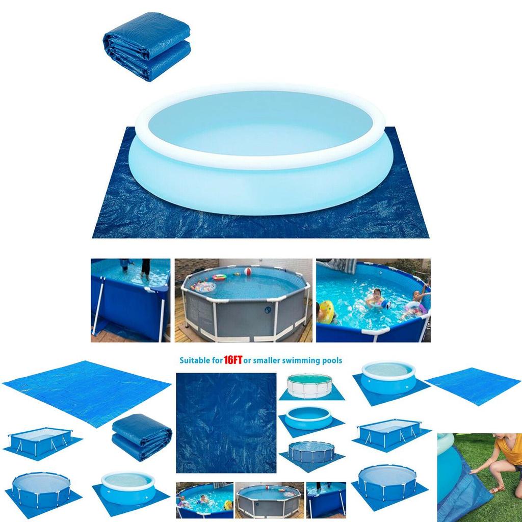 Durable Wear-resistant Square Swimming Pool Ground Cloth For Outdoor Protection