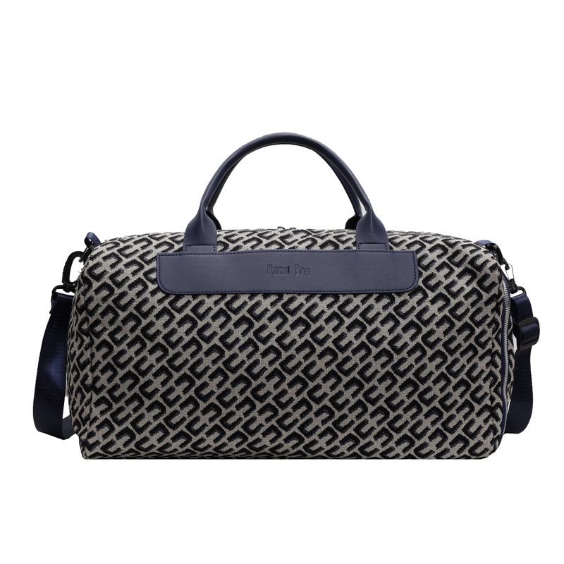 

Large capacity fashion printed portable large bag, new leisure travel bag, trendy and lightweight men s and women s fitness bag one size fits all синий
