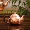 Red Copper Teapot Chinese Tea Ceremony Handmade Teapot Pure Tea Kung Fu Tea Set Retro Keep In Good Health Tea Kettle Teaware.