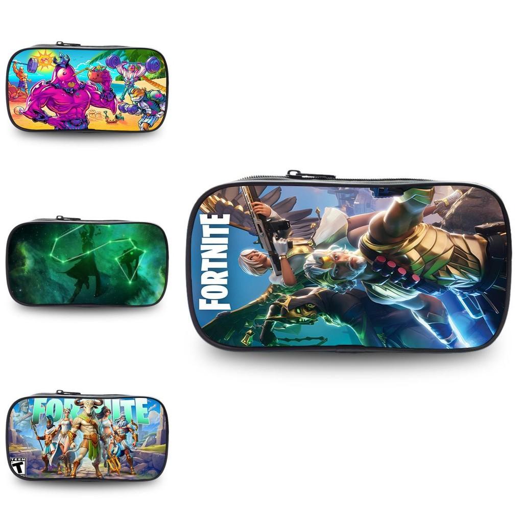Fortnite Chapter 2 Season 5 Large Capacity Student Pencil Case Durable Oxford Material