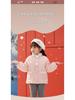 Girls' Winter Cotton Jacket: Plush-Padded Coat for Stylish 3-Year-Olds