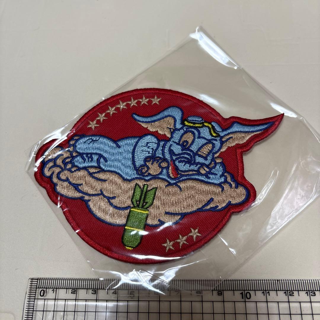 Used Military Patch Patch Air Force Character Embroidery World War II