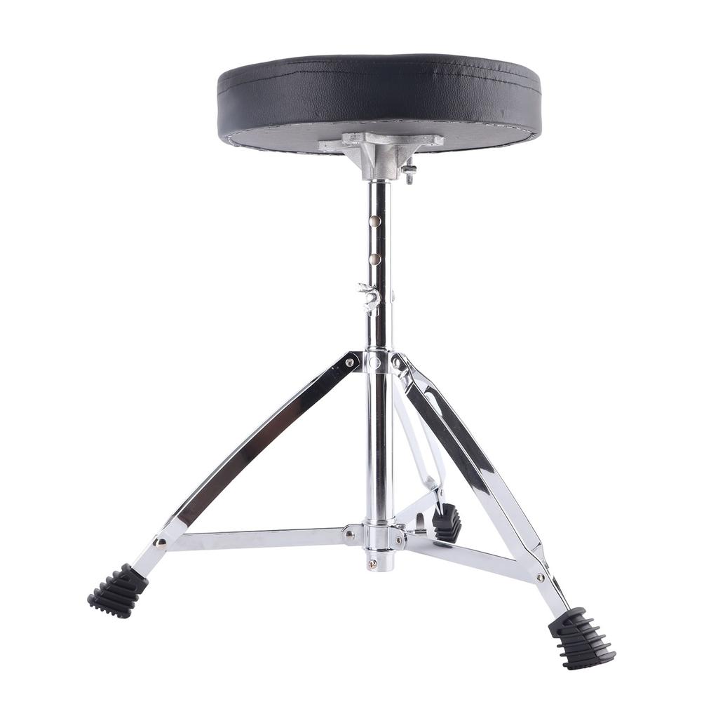 Portable Foldable Drum Stool Adjustable Height Padded Drum Throne Non Slip Seat Chair Adults Kids